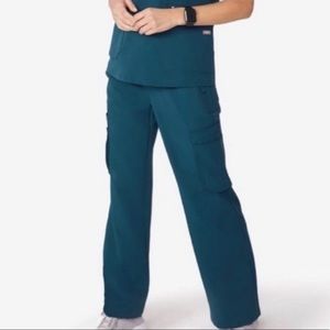 Figs Tema Scrub Pants XL, Caribbean Blue